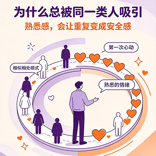 为什么总被同一类人吸引：熟悉感、未完成情结与新选择