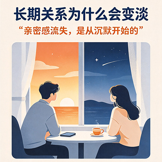 长期关系为什么会变淡：亲密感的流失与补回